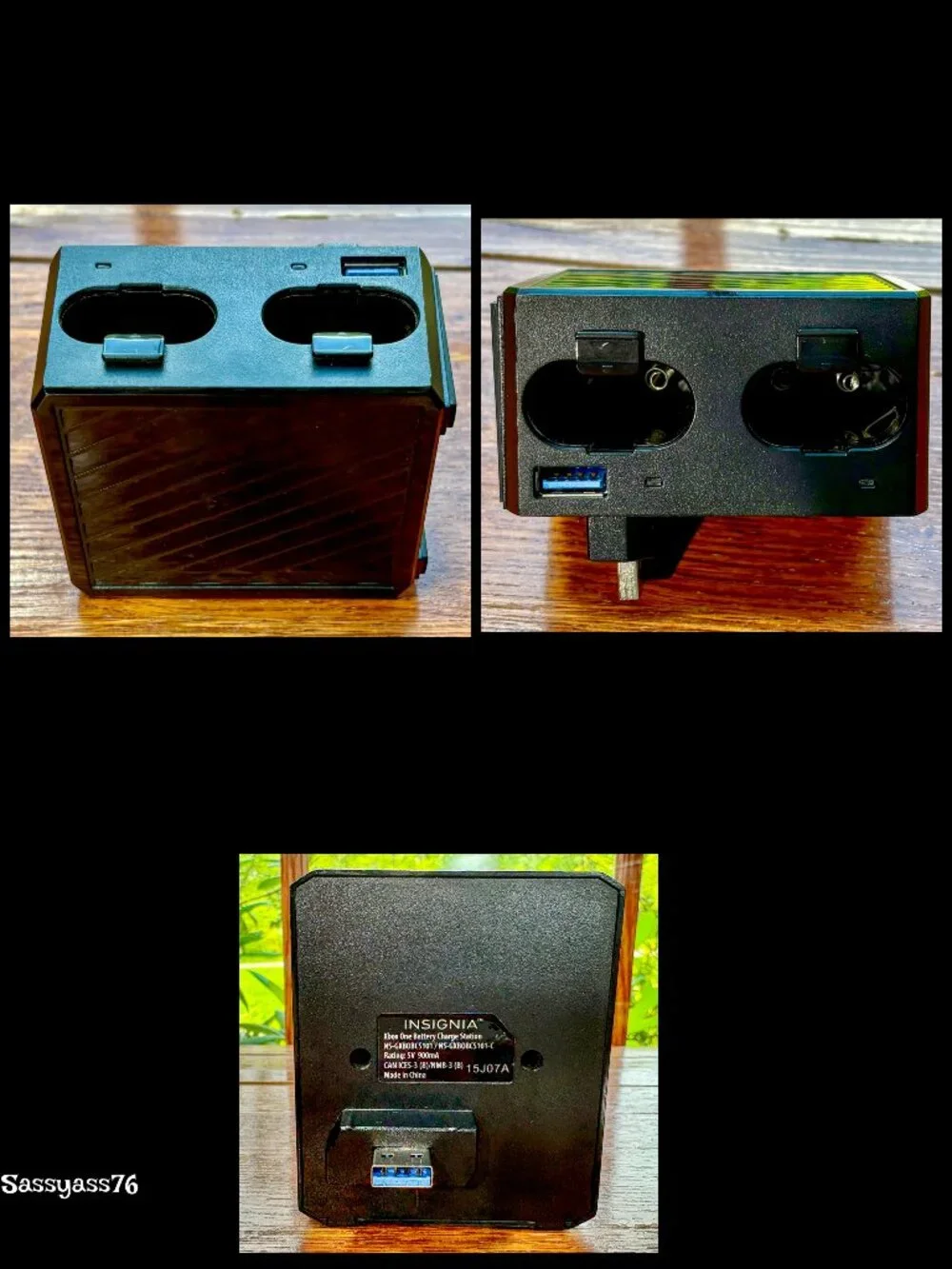 🆕XBOX▪️ONE S Console 2 Controllers 2 Battery Stations 3 Batteries & 6 Games